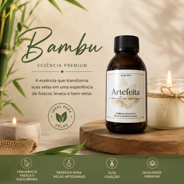 Essência para Velas Bamboo 60ml