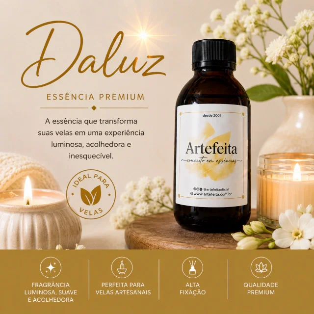 Essência para Velas Daluz 60ml