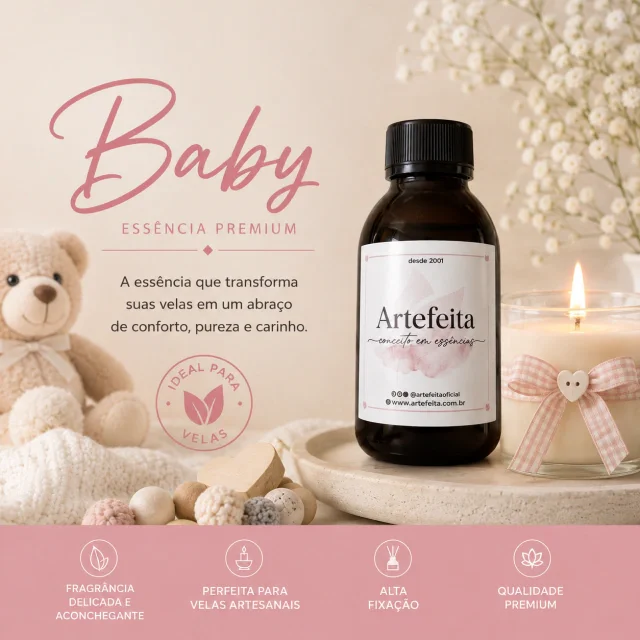 Essência para Velas Baby 60ml
