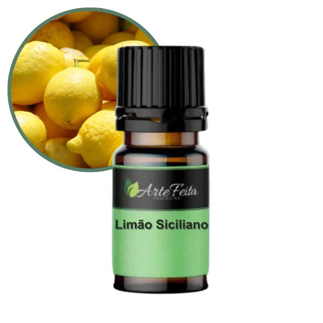 Essência para Difusor Elétrico Limão Siciliano 10ml