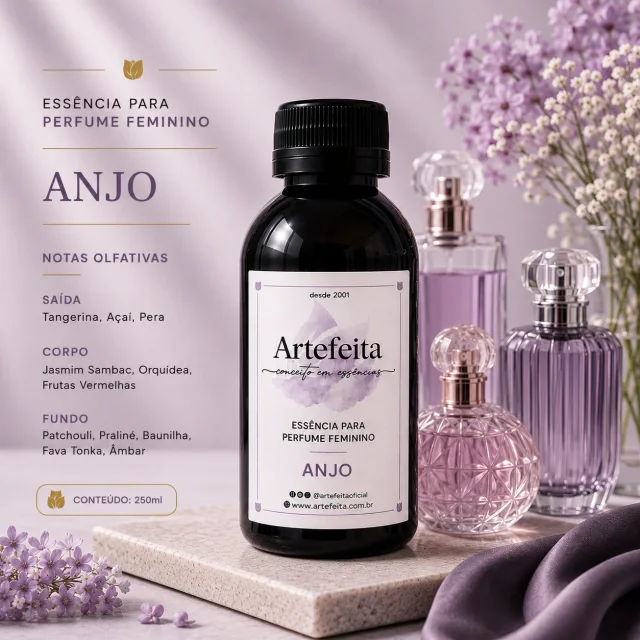 Essência para Perfume Anjo Feminino 50ml