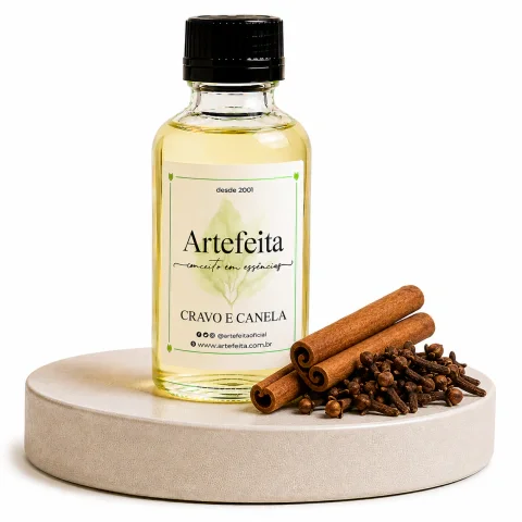 Essência Natural Cravo e Canela 100ml