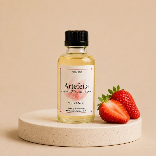Essência Natural Morango 100ml