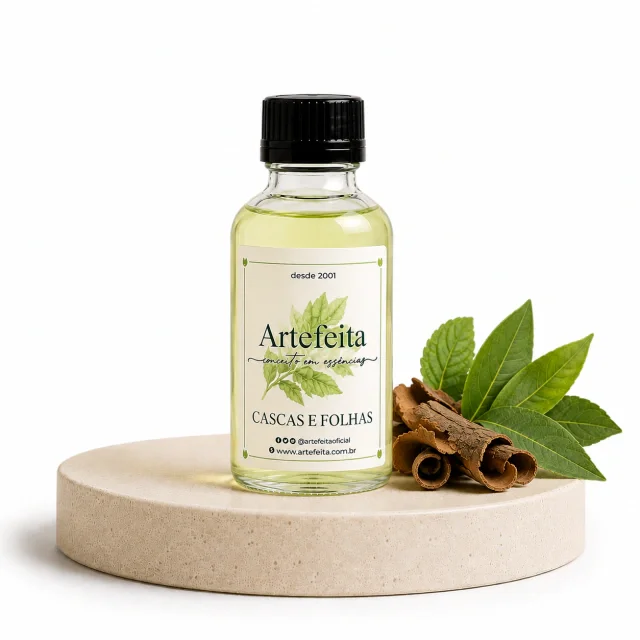 Essência Natural Cascas e Folhas 100ml