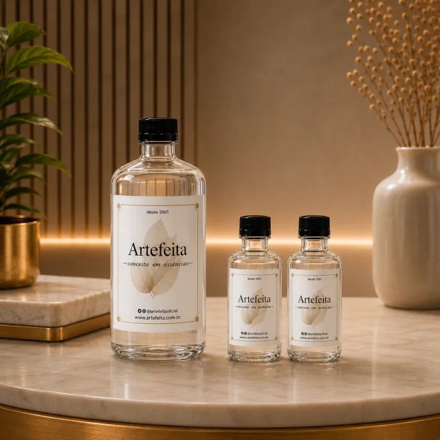 Kit Base para Difusor 800ml + 2 Essências Gold 100ml