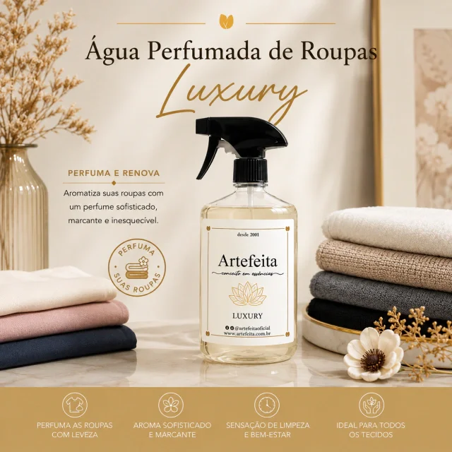 Água Perfumada Luxury 500ml