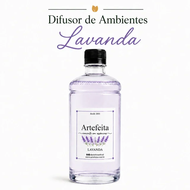 Refil Difusor de Ambiente Lavanda Provence 500ml ou 1 Litro