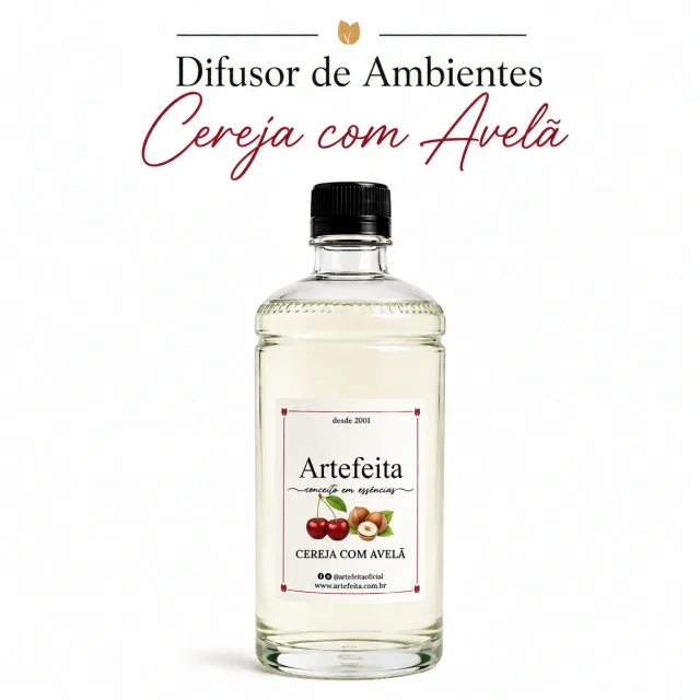 Refil Difusor de Ambiente Cereja com Avelã 500ml