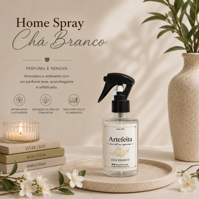 Home Spray Chá Branco 250ml