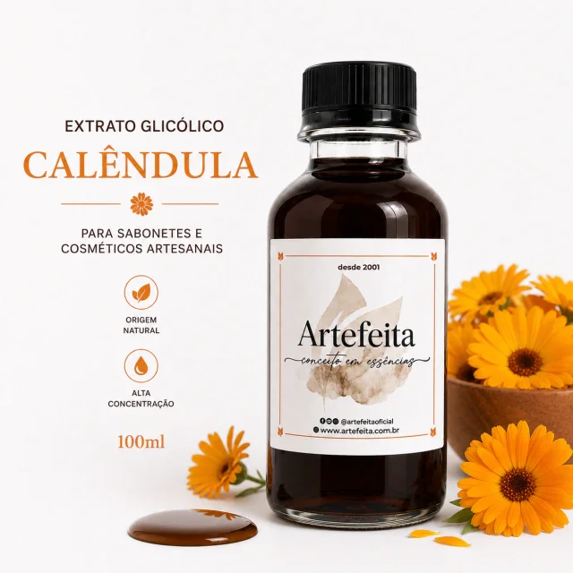 Extrato Glicólico de Calêndula