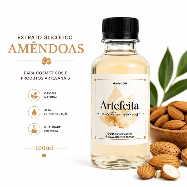 Extrato Glicólico de Amêndoas