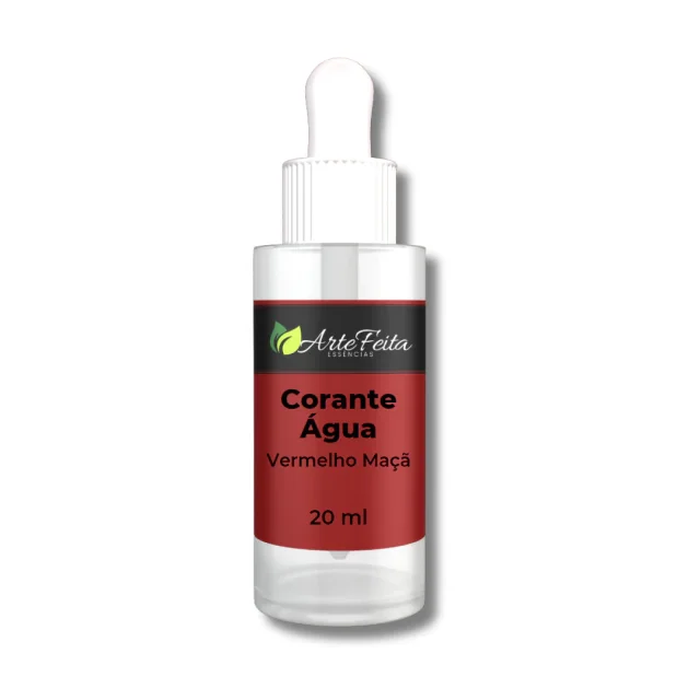 Corante Vermelho Maçã Base Água 20ml