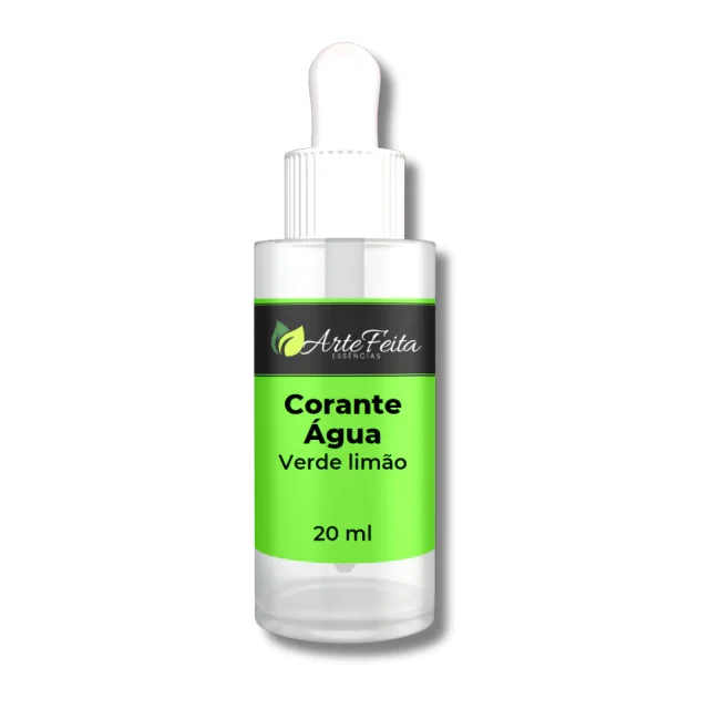 Corante Verde Limão Base Água 20ml