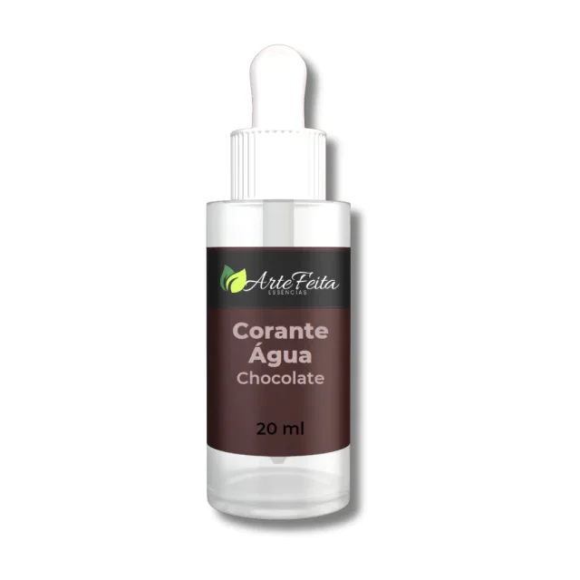 Corante Marrom Chocolate Base Água 20ml