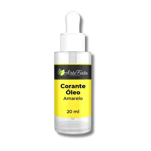 Corante Amarelo Base Óleo 20ml