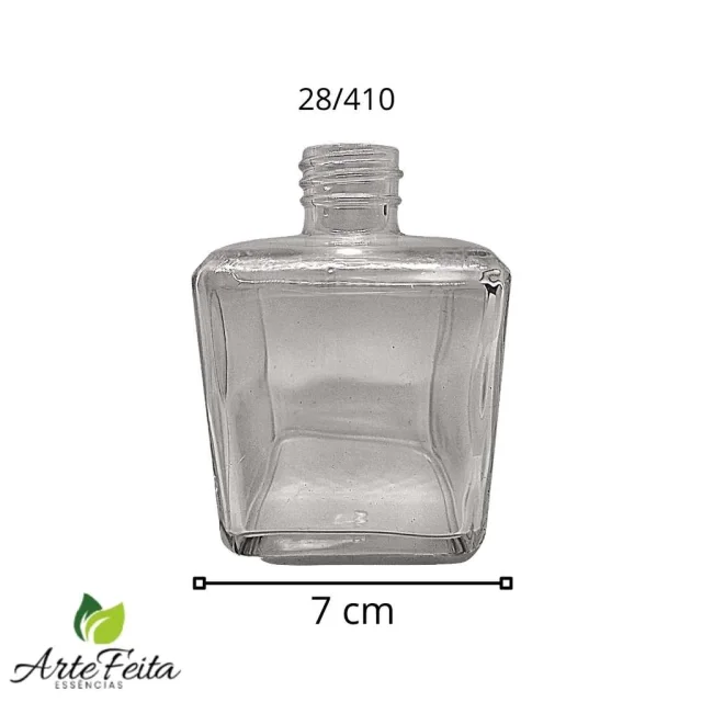 Vidro Cube 250ml R.28/410 para Difusor de Ambiente