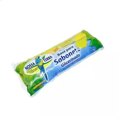 Base de Glicerina Transparente 1kg para Sabonetes Artesanais