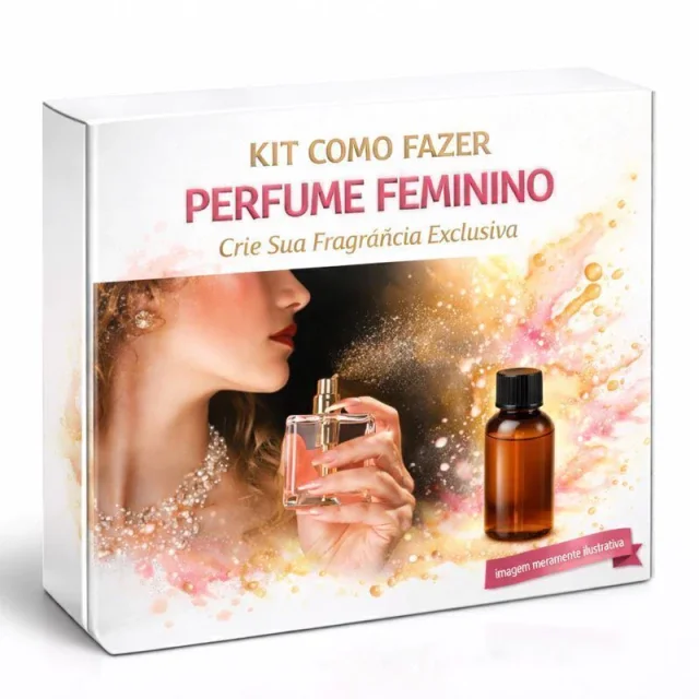 Kit Como Fazer Perfume Feminino