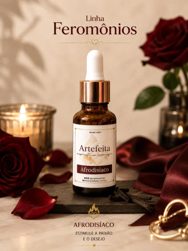 Kit 3 Essências Feromônio 20ml – Sensual, Afrodisíaca e Atração