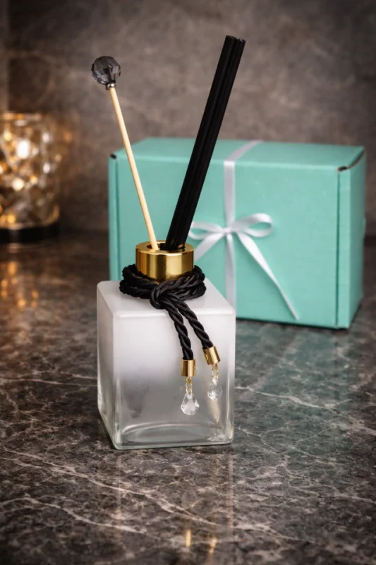 Kit Presente Cube Degradê Difusor de Varetas