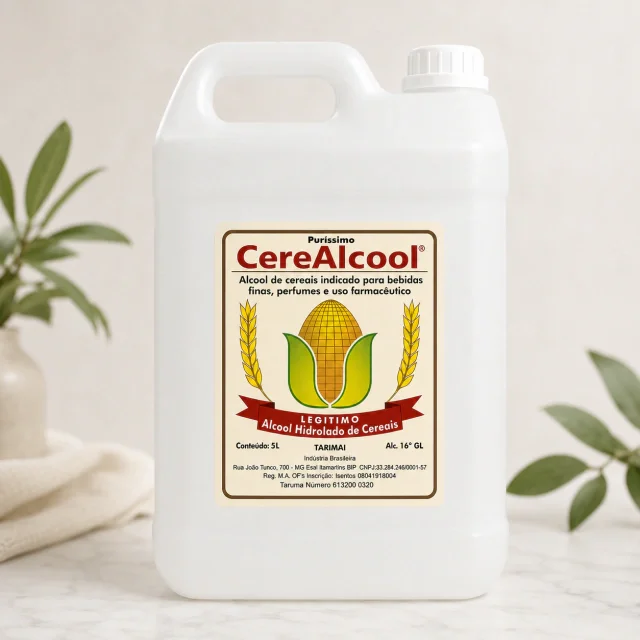 Álcool de Cereais 96° INPM 5 Litros
